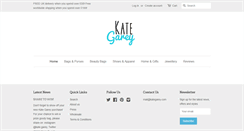 Desktop Screenshot of kategarey.com